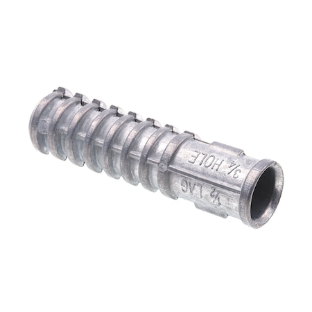 Prime-Line Lag Shields, Long, 1/2 in. X 3 in., Zinc Alloy, PK10 9071684